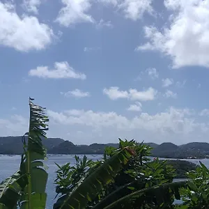 F2 Familial - Vue Imprenable Sur La Baie Du Marin Appartement Le Marin